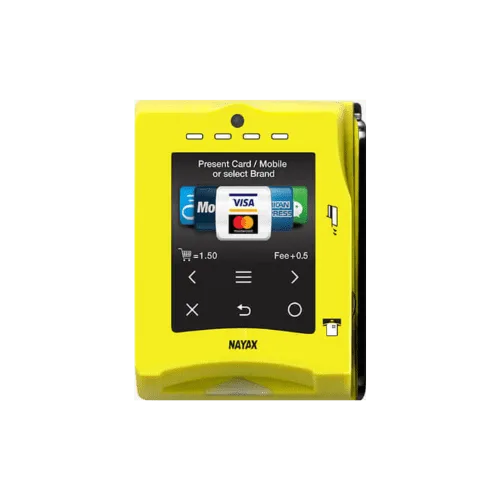 Nayax card and mobile payment terminal for vending machines